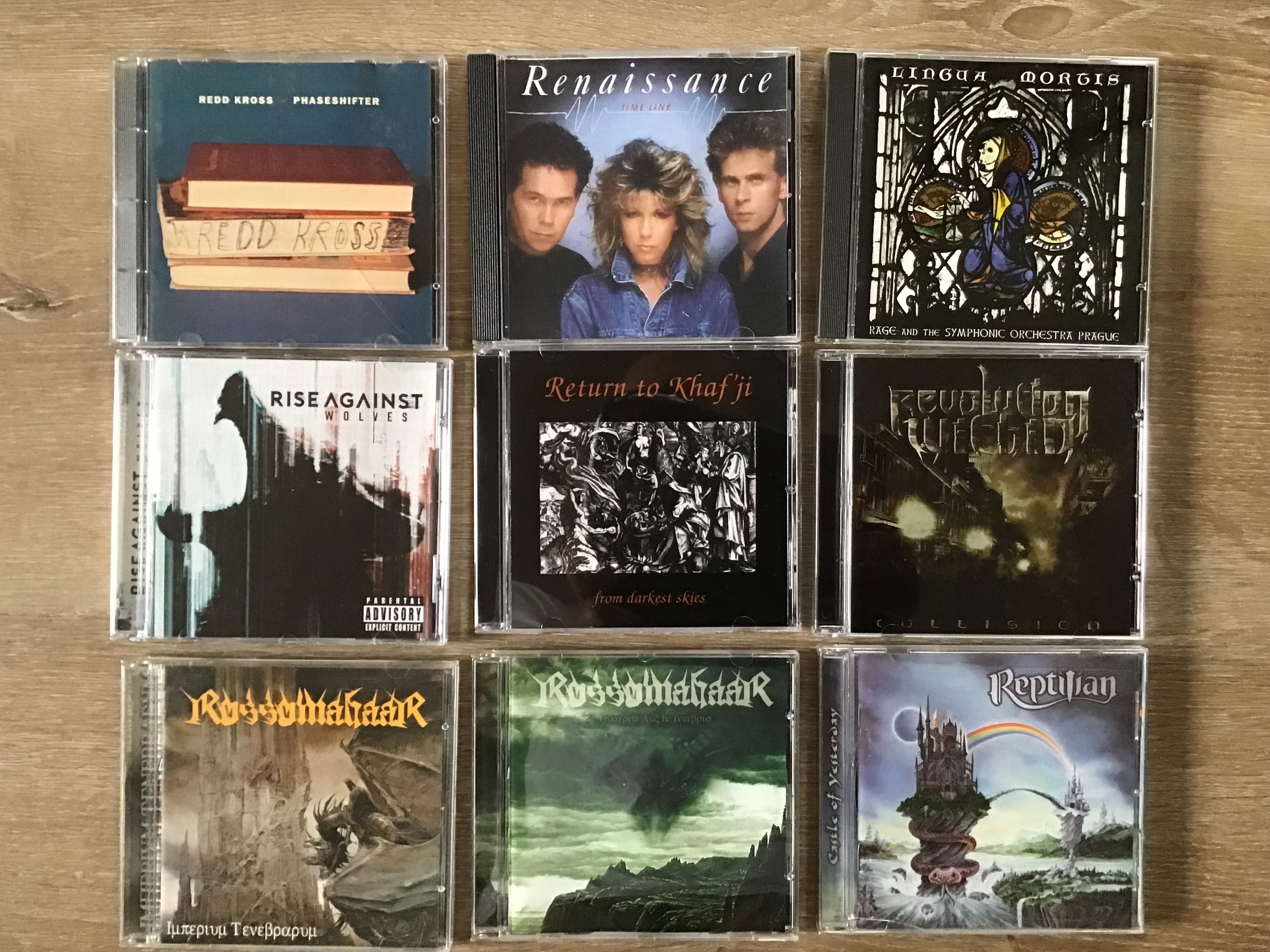 CDs metal , rock letra R + S Actualizada