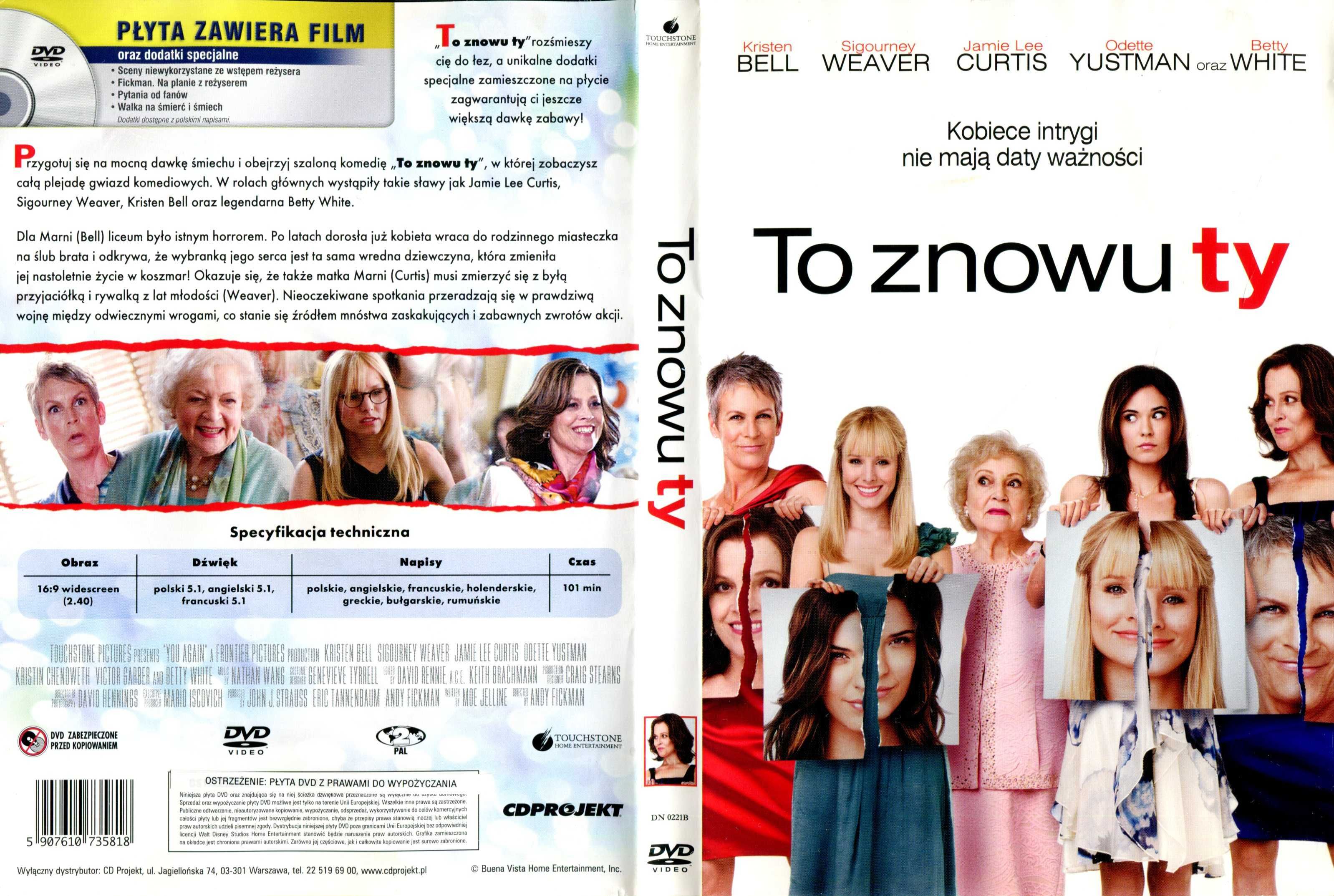 To znowu ty płyta  dvd