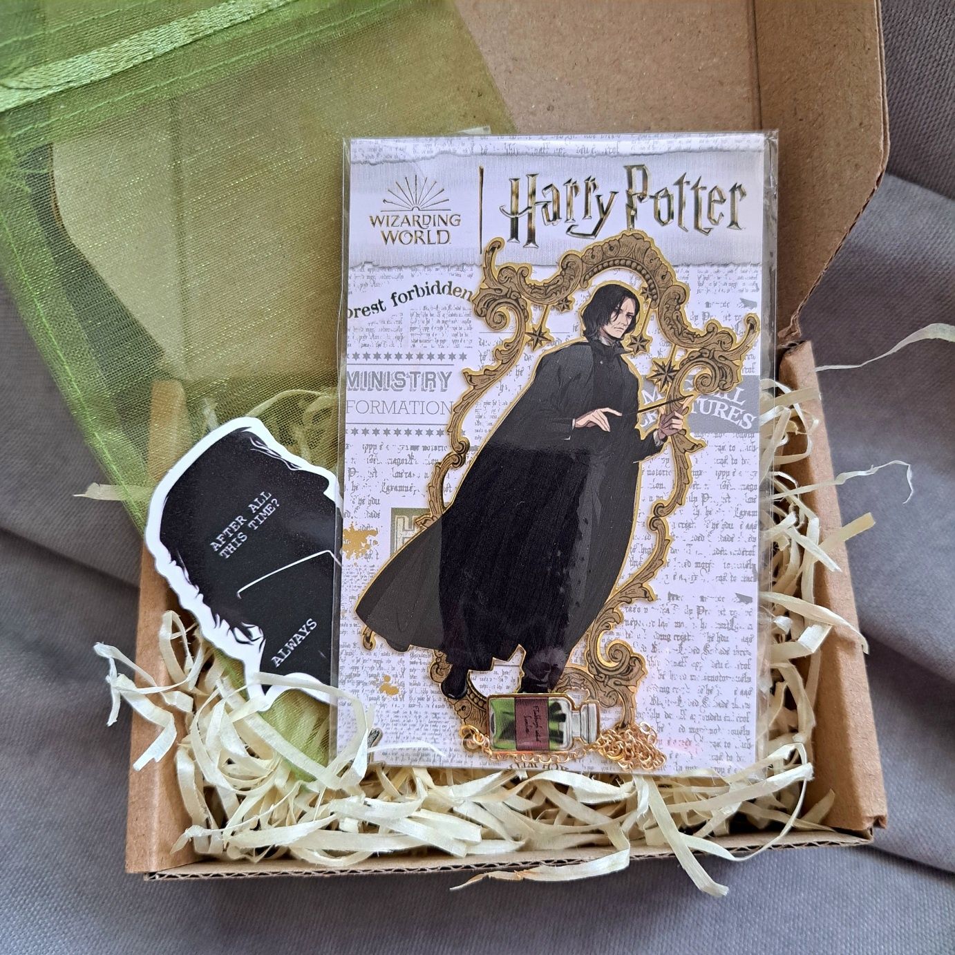 Гаррі Поттер закладка Снейп /Harry Potter Мерч