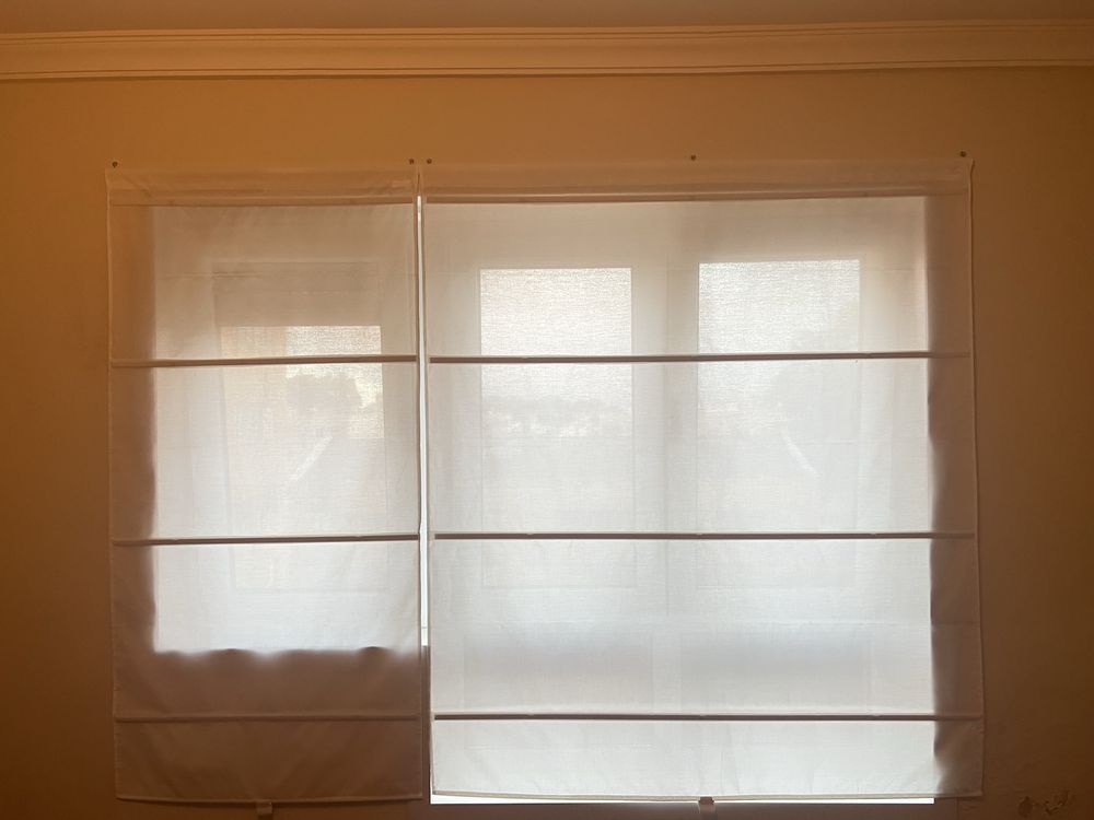 3 packs Cortinas ikea com magnetismo