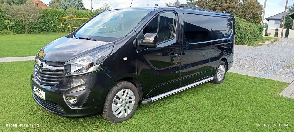 OPEL VIVARO 1.6 CDTI 140 KM 2016r. 5 Osobowy przebieg 222747