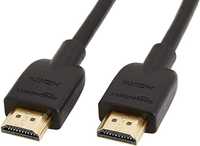 Amazon Basics HDMI-3FT-BLACK-1P Kabel HDMI, Czarny, 0.9 m