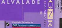 Bilhete Concerto GNR em Alvalade 1992 - Colecionadores