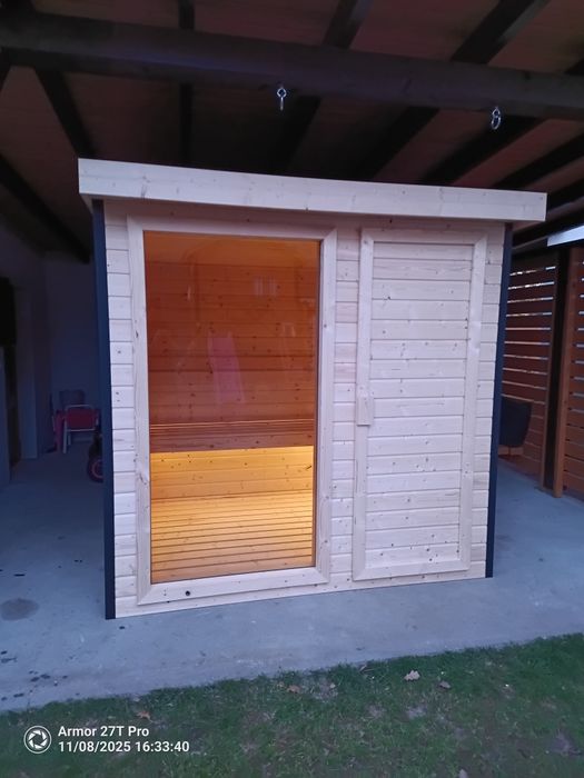 Sauna ogrodowa 2-4 osobowa