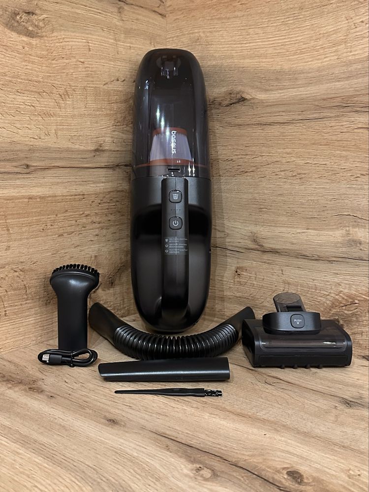 Авто пылесос Baseus AP02 Handy Vacuum Cleaner 160Вт 6000РА с турбощетк