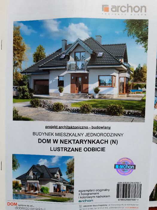 Projekt domu "Dom w nektarynkach N"