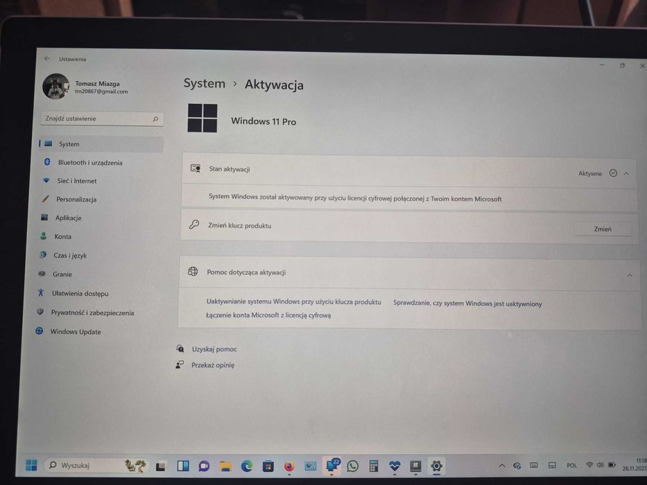 Surface Pro Model 1796  12,3''  Idealny stan