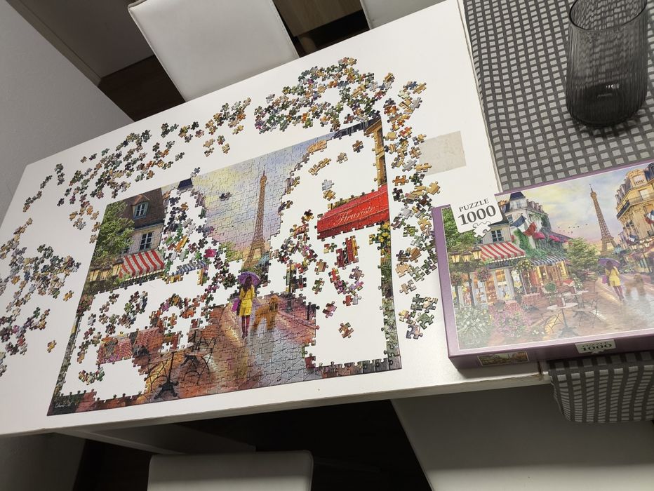 Quebra cabeça montado