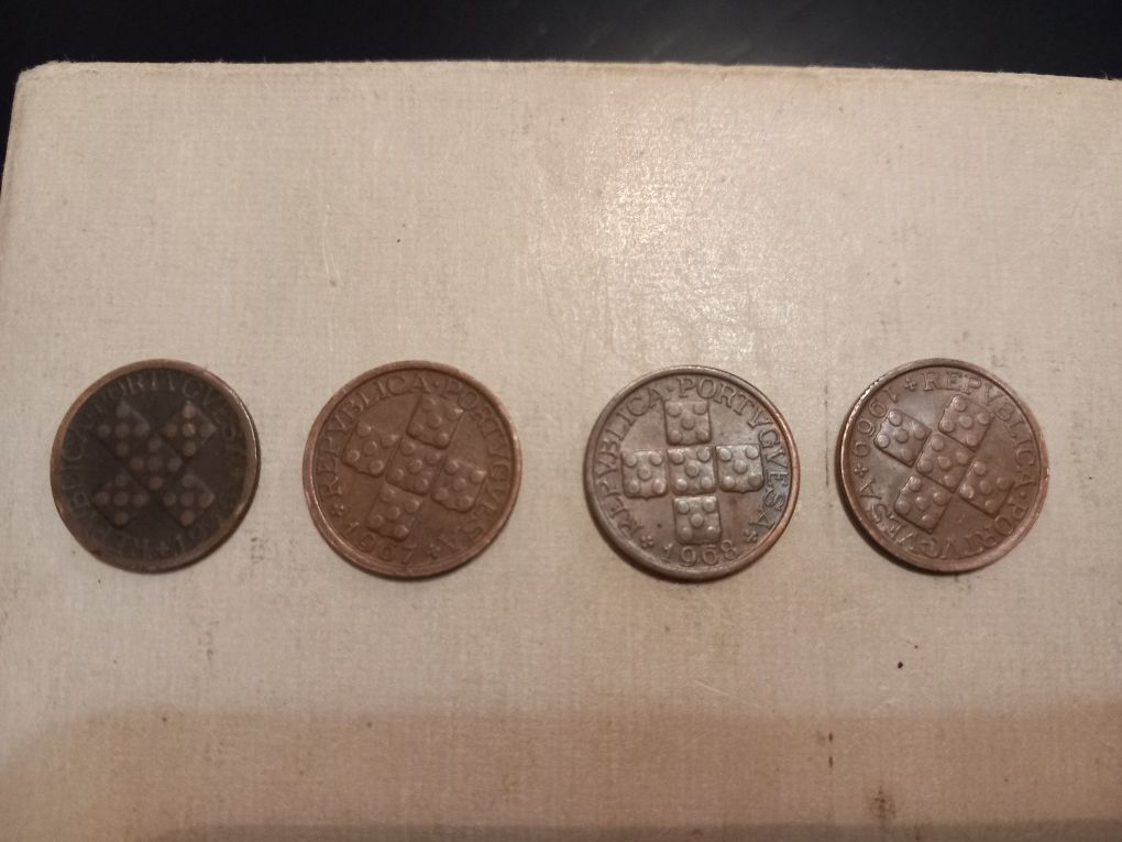 Moedas X Centavos - 1946, 1967, 1968, 1969