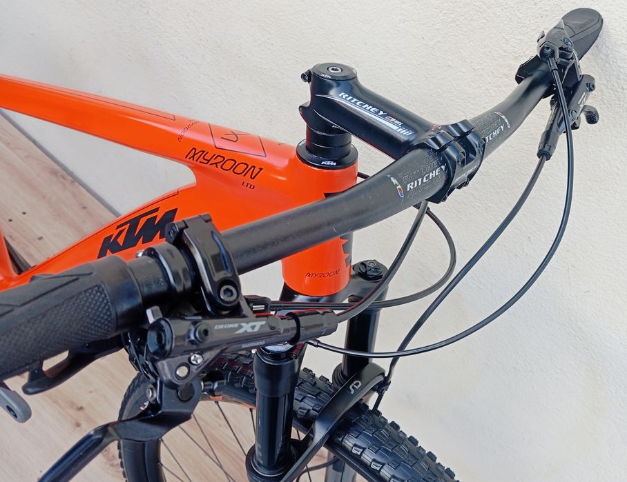 JF-Bikes Bicicletas KTM Myroon CARBONO M Sid Full XT 12v