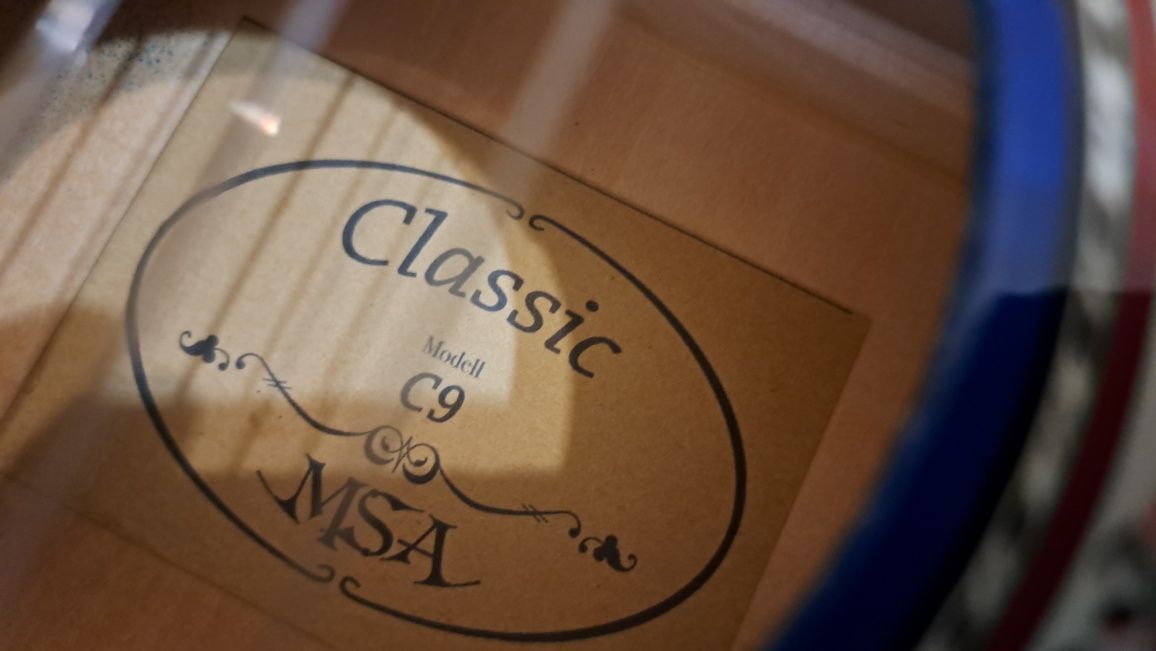 Дитяча класична гітара MSA Classic С9 (розмір 3/4, колір BlueBurst)