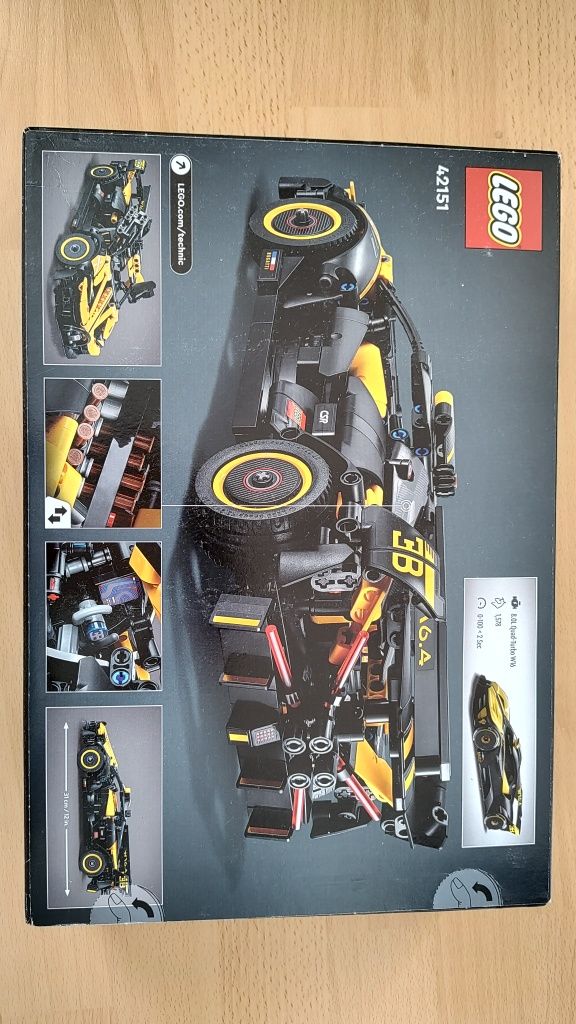 LEGO Technic Bolid Bugatti 42151 klocki
