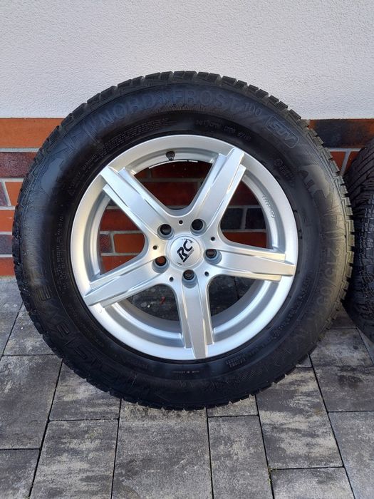 Felgi 16 5x112 Brock RC Design et35 opony zimowe 215/65 r16 XL
