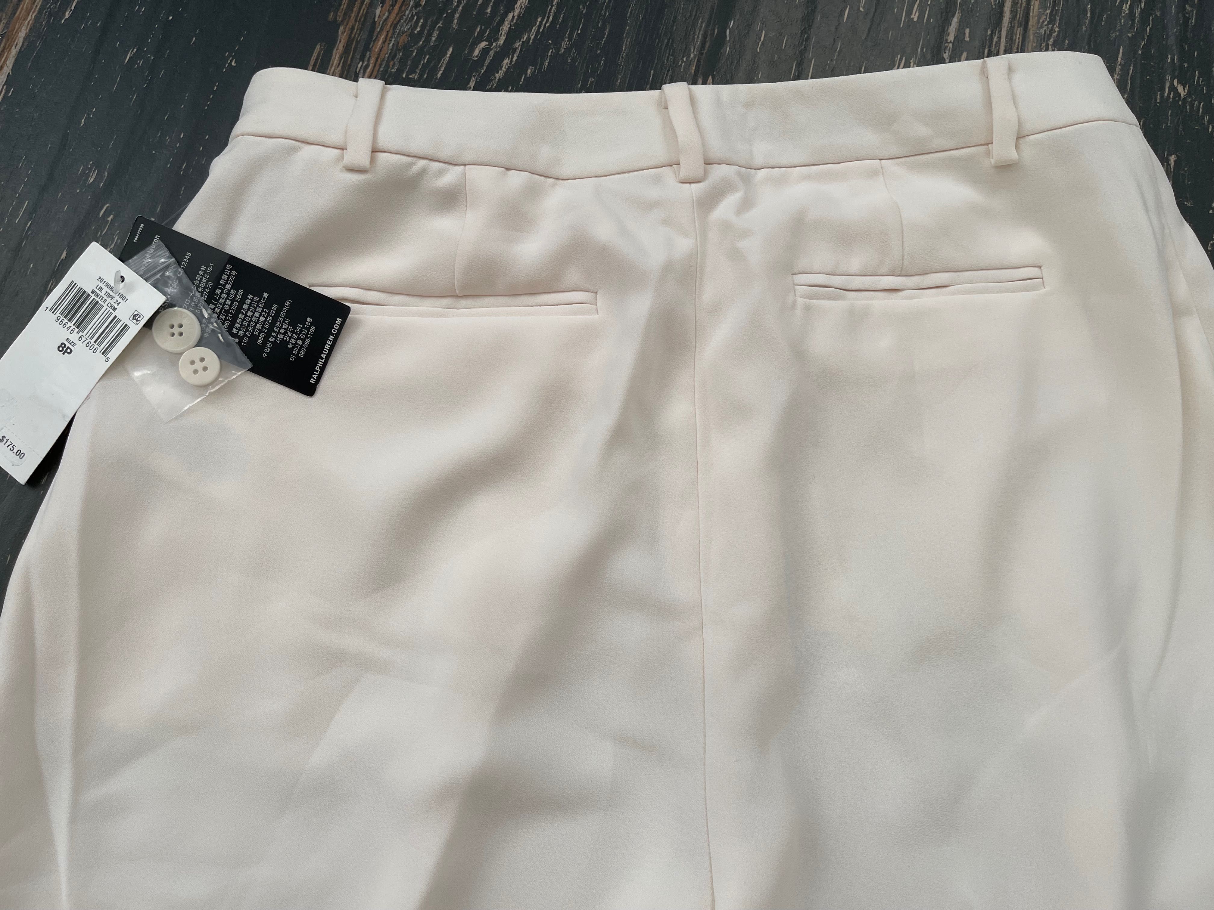 Ralph Lauren original. Роскошные брюки палаццо креп р М