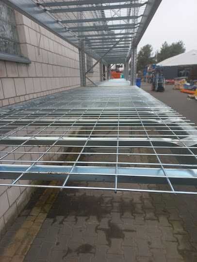 Regały paletowe magazynowe ocynkowane Dexion używane