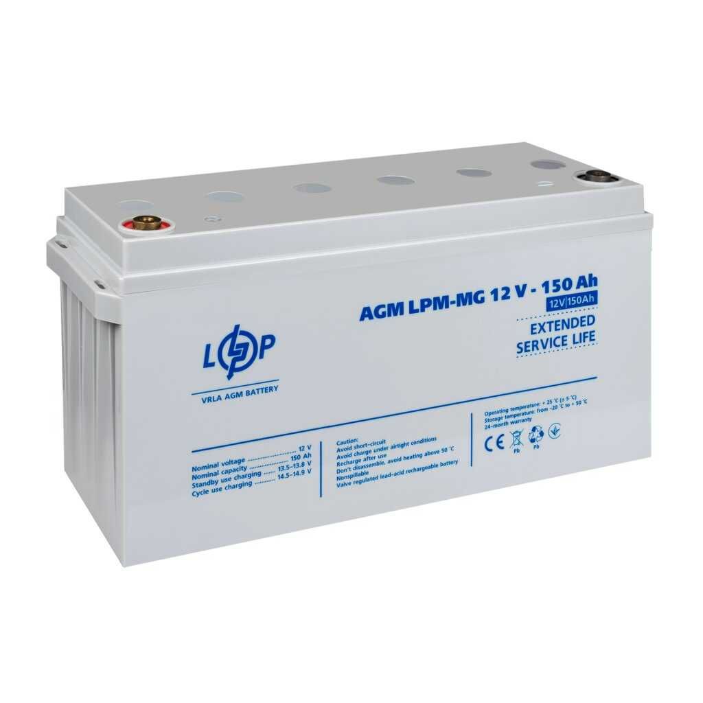 Комплект живлення: ДБЖ Елекс Q-1000/12 V4.0 / АКБ LPM-MG 12V-150 Ah