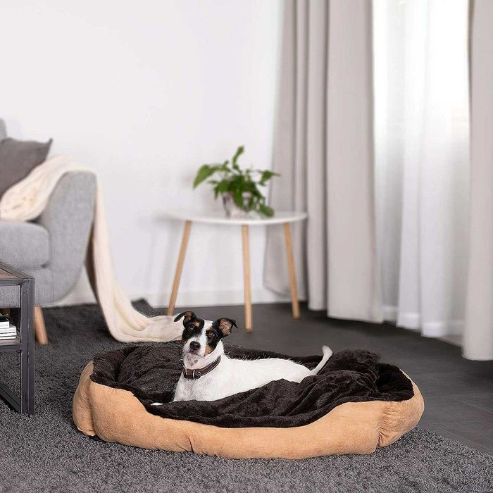 Camas de cão almofadadas (várias cores e tamanhos)