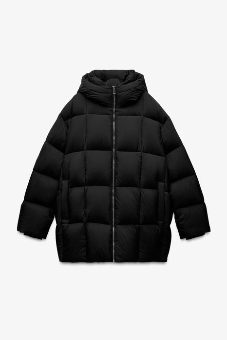 Пуховик водо-та вітронепроникний з капюшоном ZARA