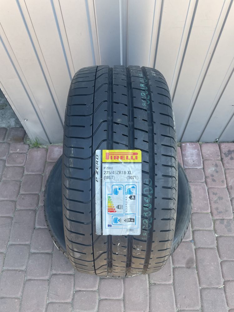 2x OPONY LETNIE Pirelli Pzero 275/45/18 107Y XL !