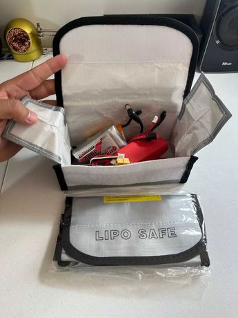 Вогнетривка сумка  для зберігання акумуляторів LiPo