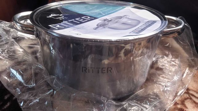 Каструля з кришкою Ritter, 22 см, 4,7 л