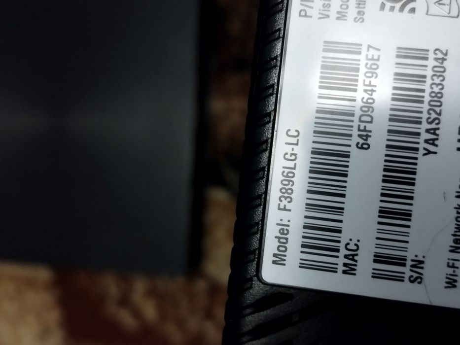 Modem F3896 nie testowałem