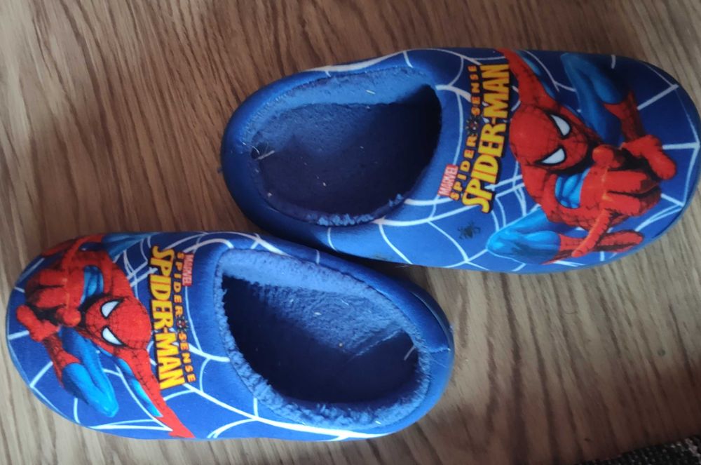 Тапочки, дом.взуття людина павук (spider man). Розмір 34-35 (20.5)