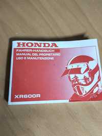 Livro Honda XR600R