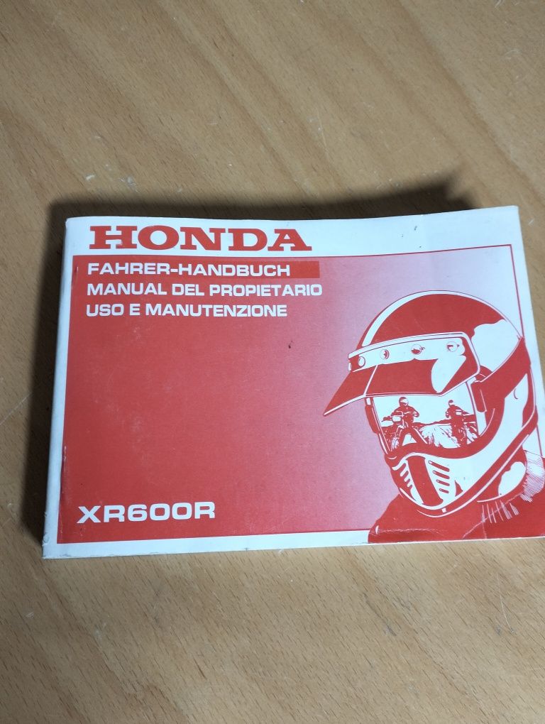 Livro Honda XR600R