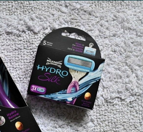 Wilkinson Hydro Silk  катриджи.