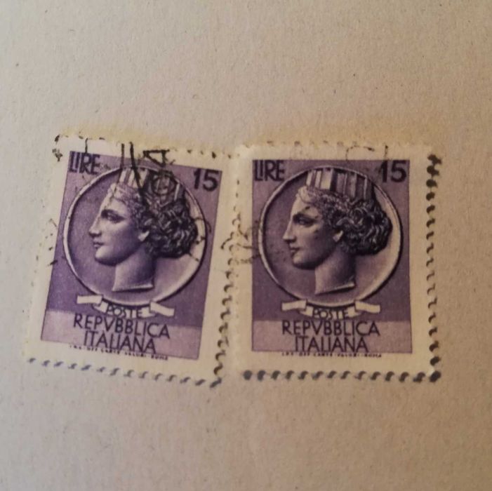Selos italianos "Siracusana" muito raros - estado: impecáveis - desde:
