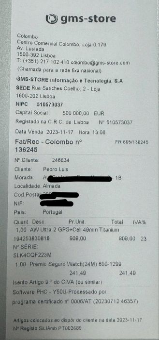 Apple Watch Ultra 2 – 49mm (Celular + GPS)