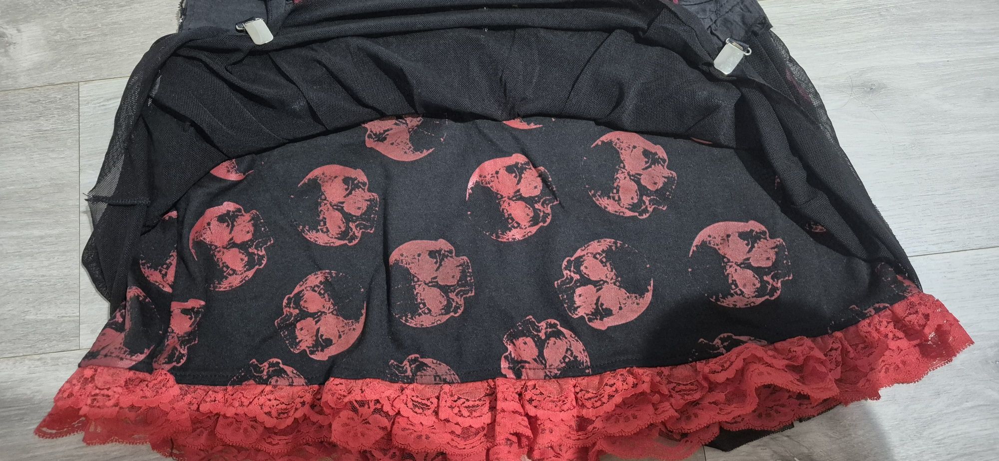 Gothic mini skirt in size S-M