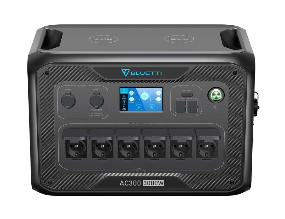 Зарядна станція - інвертор Bluetti AC300 на 3000 Вт / Зарядная станция