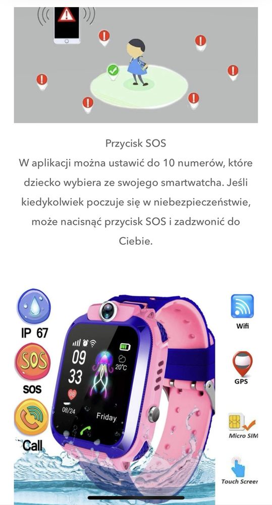 Nowy Zegarek  plus słuchawki bezprzewodowe w zestawie!!!