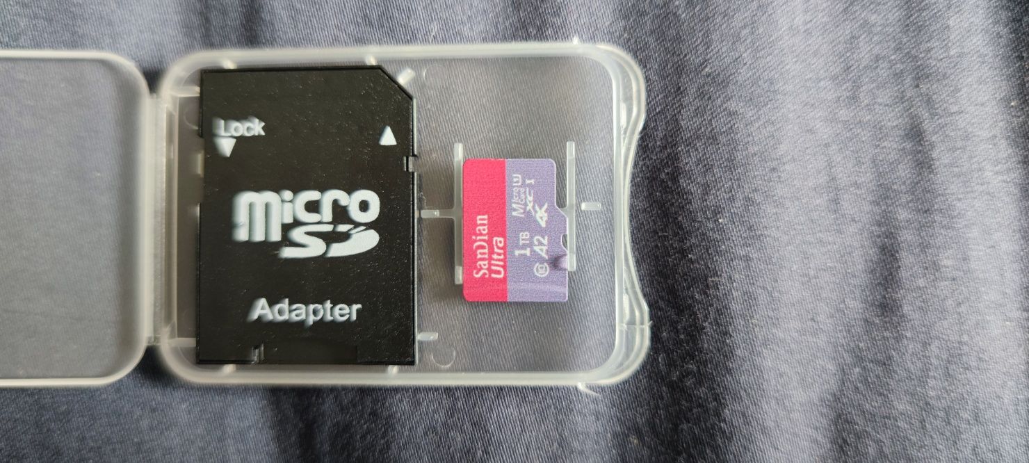 Micro SD 1 T novo