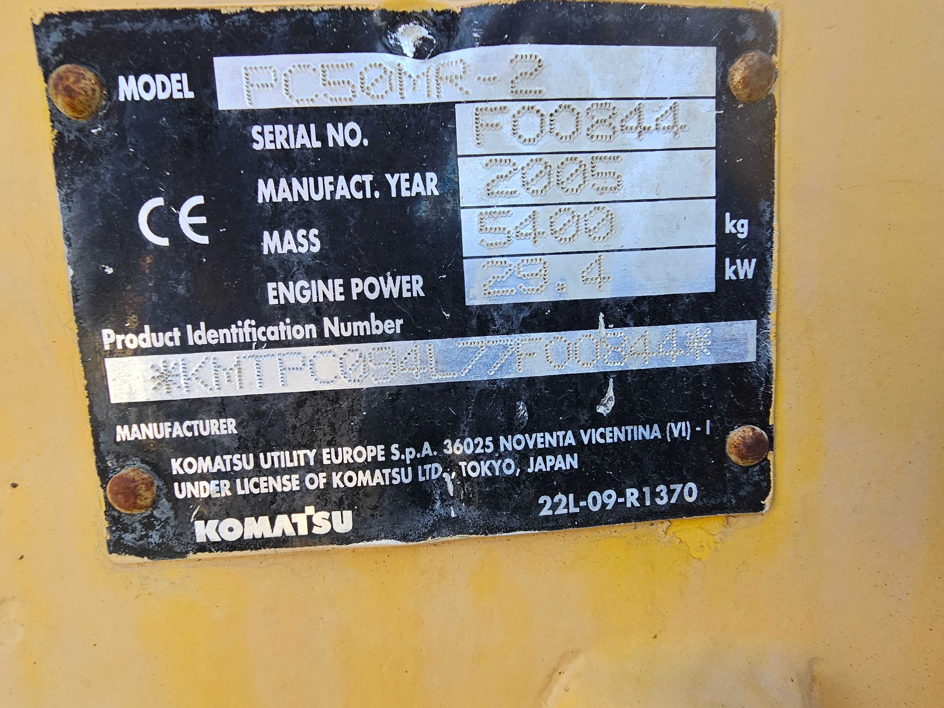 KOMATSU PC 50 MR-2