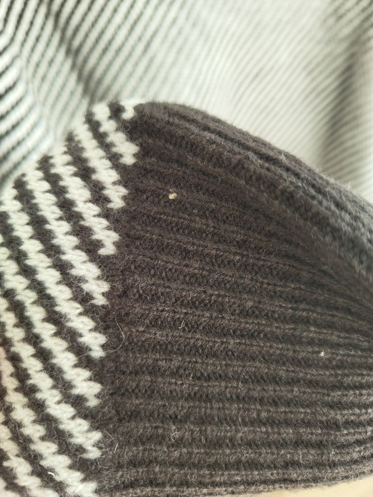 Camisola de malha castanha Sacoor