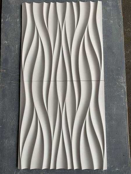 Гіпсові 3д панелі, хвиля , продаж дешевше, є залишок ,ремонт