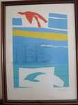 1997 - Serigrafia de Pedro Chorão Ramalho - numerada e assinada