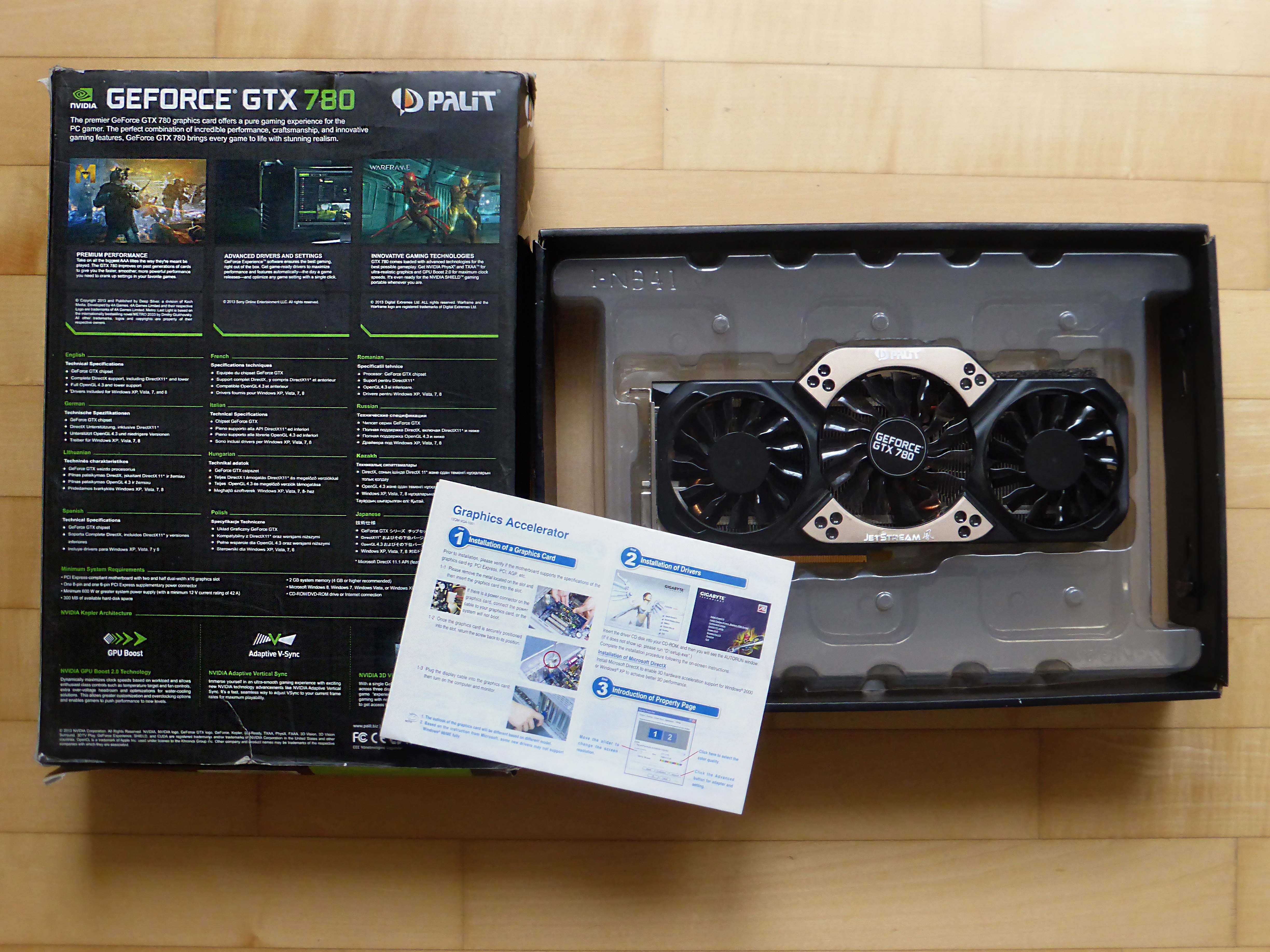 Karta graficzna Palit GeForce GTX 780 Super JetStream 3 GB GDDR5