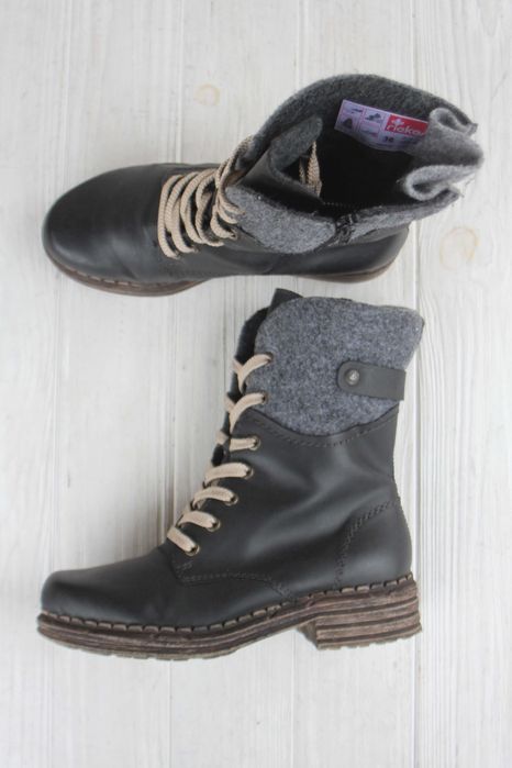 Зимові черевики Rieker Німеччина 36р ботинки