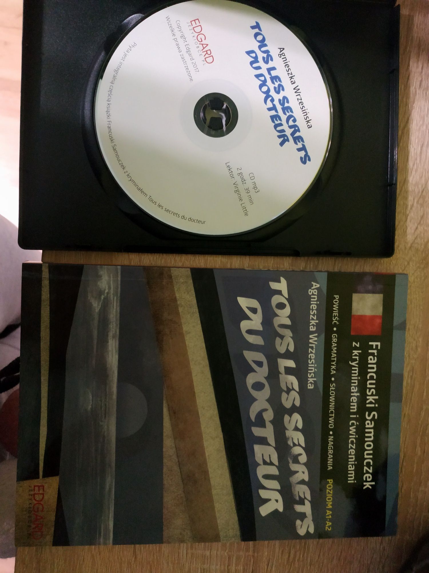 Francuski z kryminałem materiały do Francuskiego z płytą cd