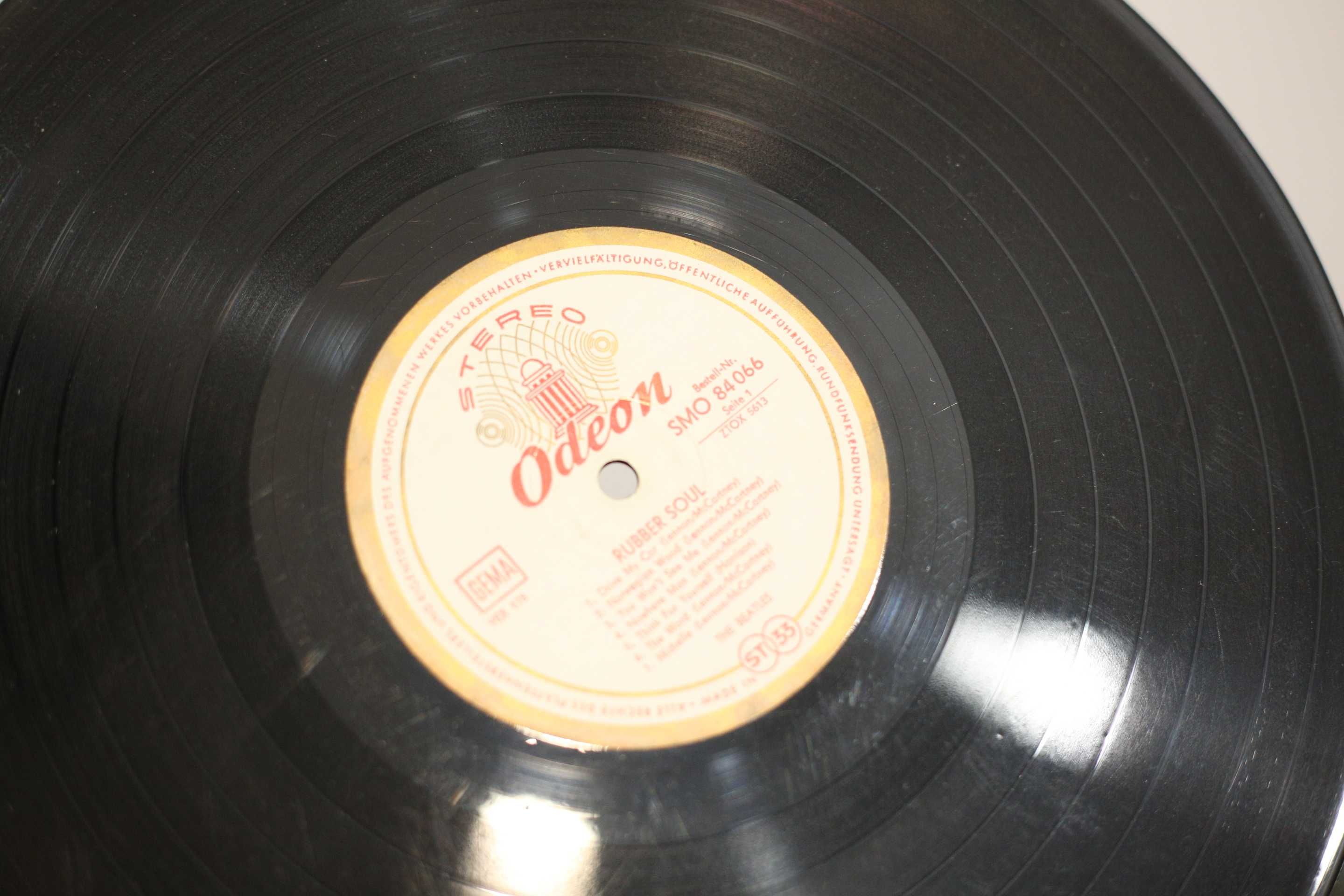 (C) Winyl The Beatles - Rubber Soul, pierwsze wydanie niemieckie Odeon