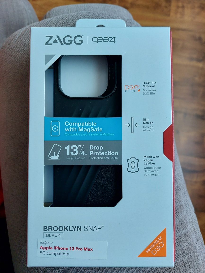 IPhone 13 Pro Max Etui Zagg Gear 4 Brooklyn Snap