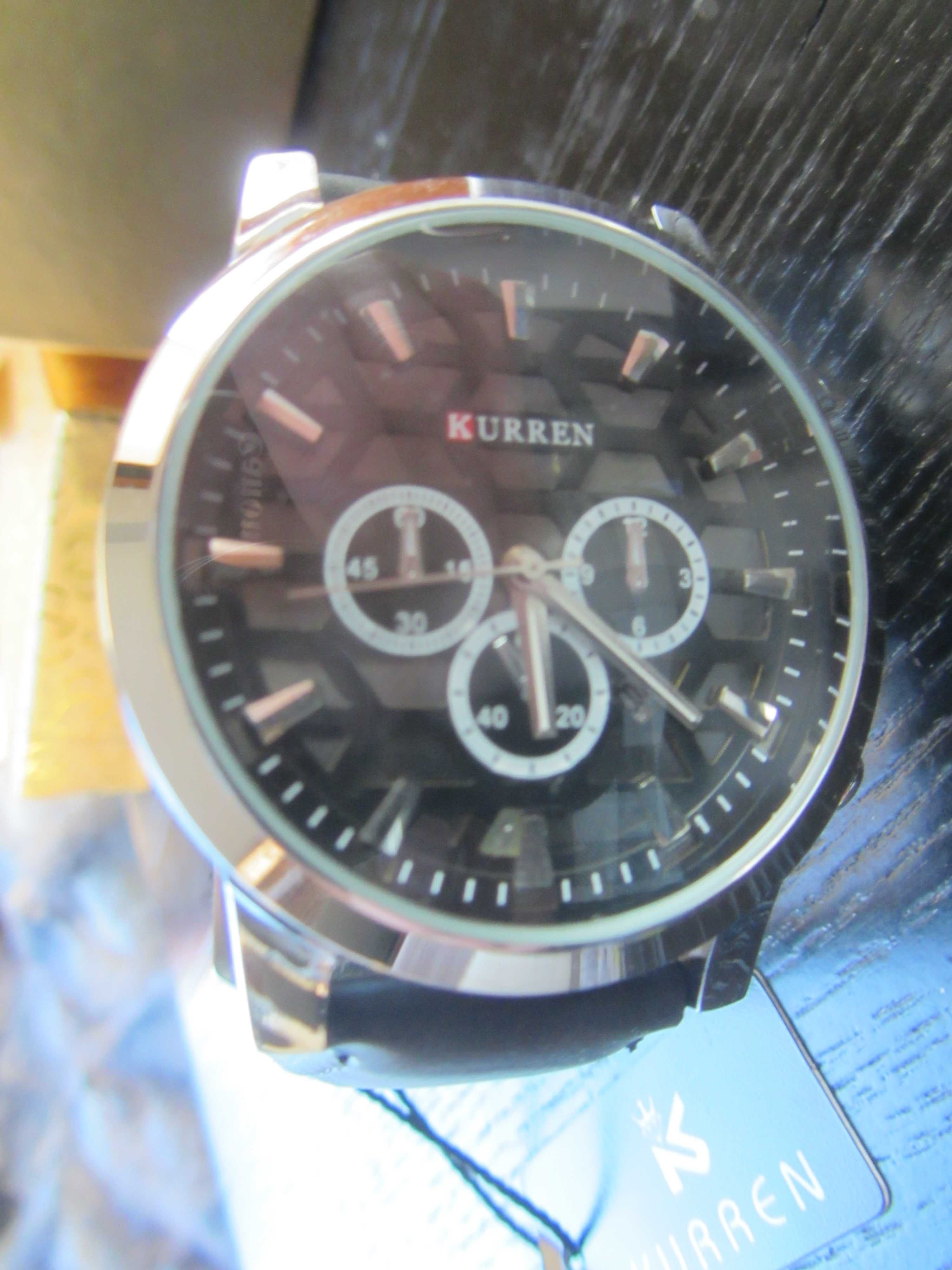 zegarek męski Kurren nowy! fajny pomysł na prezent