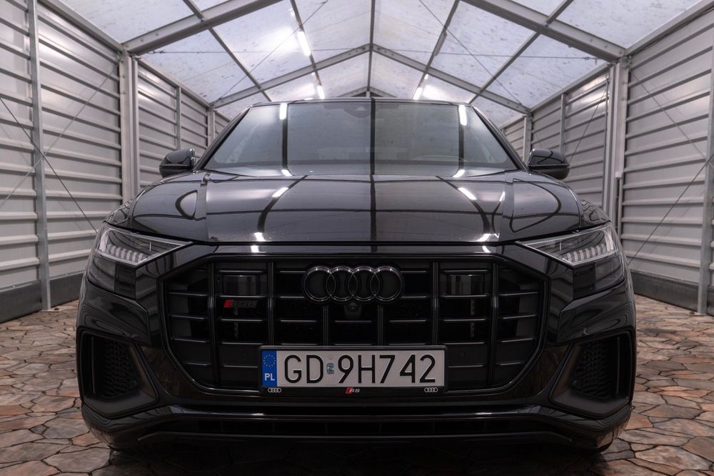 Audi Q8 SQ8 V8 507 KM Black & Carbon Exclusive I Salon Polska i 1 Właściciel I