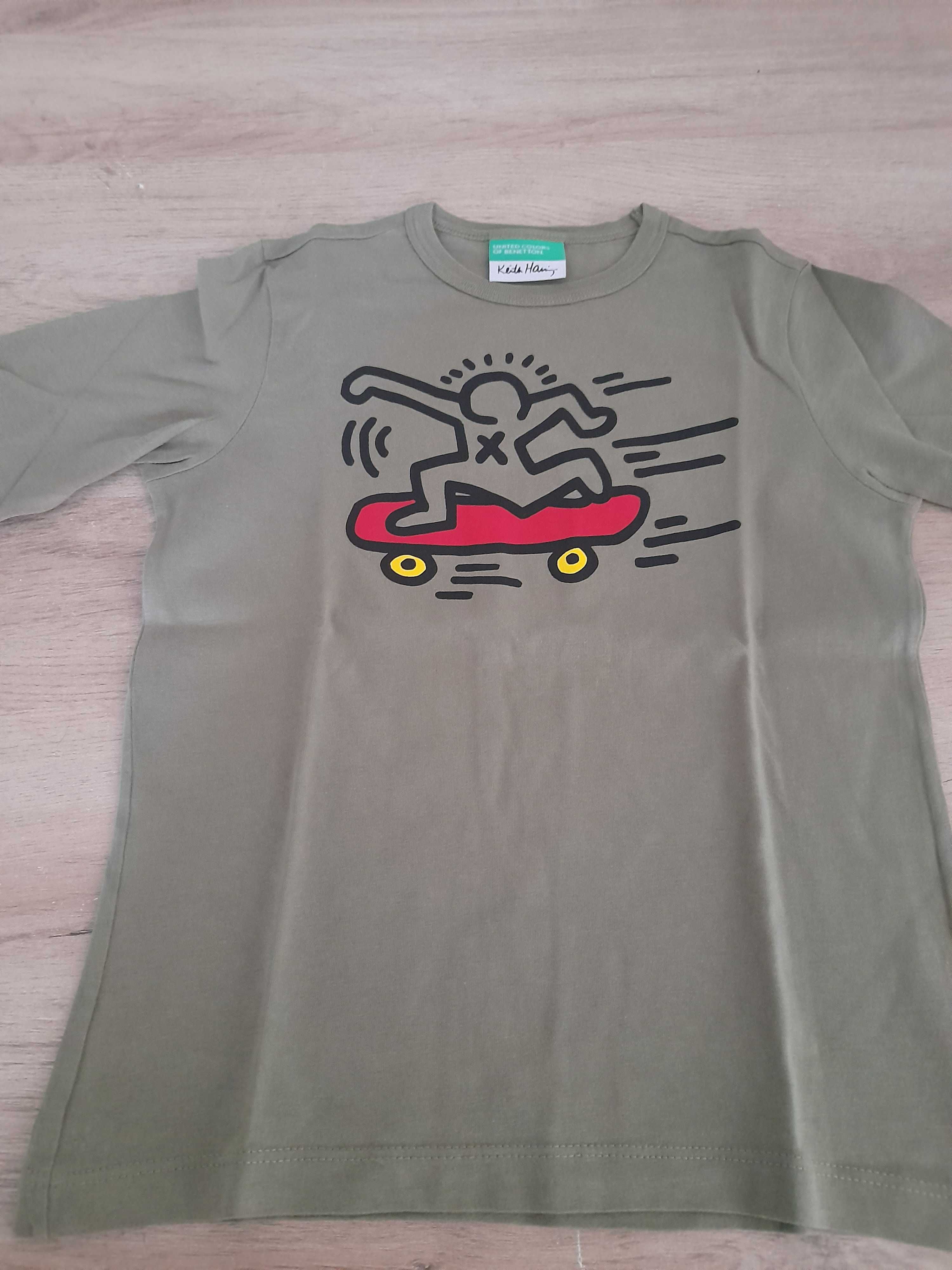 Benetton Keith Haring Kids camisola Manga Longa