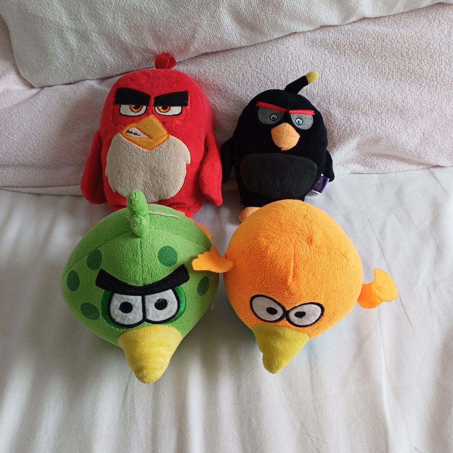 Maskotki Angry Birds Bomba oraz ptaki