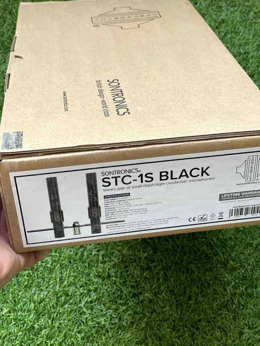 Mikrofony Sontronics STC-1 Microphone black -Para stereo Nowe